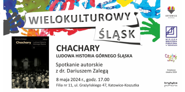 Dariusz Zalega w Katowicach. Spotkanie autorskie w bibliotece miejskie