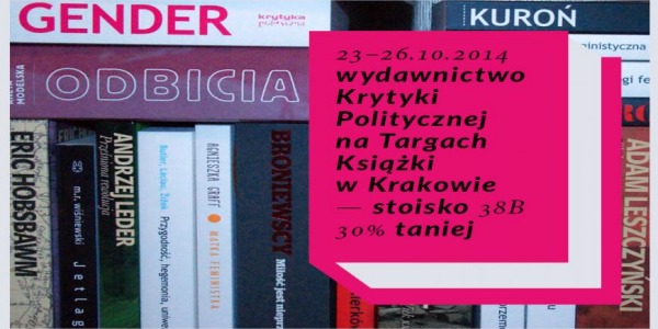 Wydawnictwo KP na Targach Książki w Krakowie