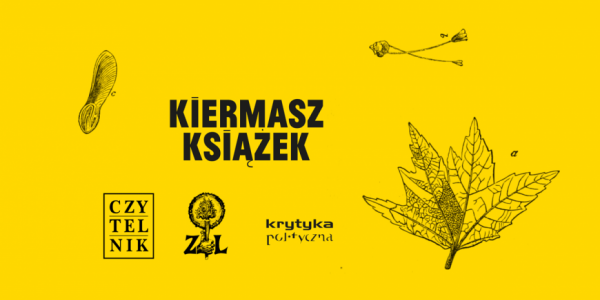 Zaproszenie/ Warszawa/ 7.10/ Kiermasz książek