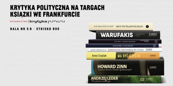 Krytyka Polityczna na Targach Książki we Frankfurcie