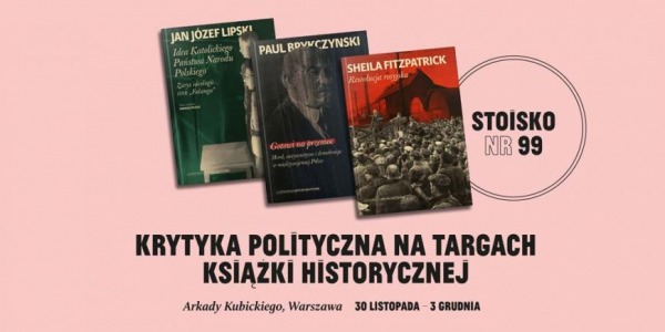 Krytyka Polityczna na Targach Historycznych w Warszawie
