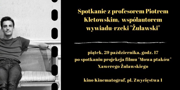 "Żuławski. Wywiad rzeka" w Muzeum Kinematografii w Łodzi