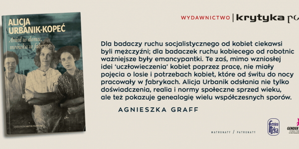 Alicja Urbanik-Kopeć na Łódzkim Szlaku Kobiet