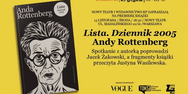 Spotkanie autorskie w Nowym Teatrze 