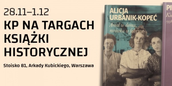 Jesteśmy na Targach Książki Historycznej 