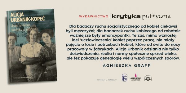 "Anioł w domu, mrówka w fabryce" w recenzji "Książek. Magazynu Literackiego"