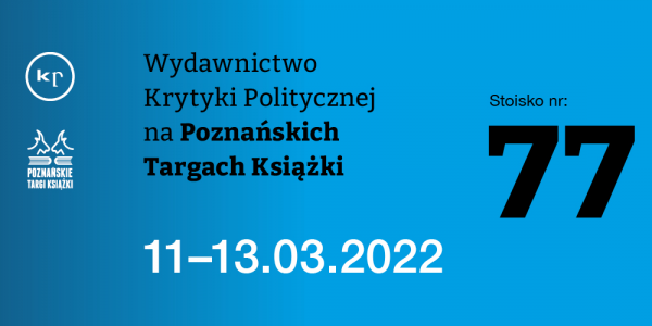 Krytyka Polityczna na Poznańskich Targach Książki