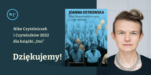 Joanna Ostrowska i "Oni" z Nike Czytelniczek 