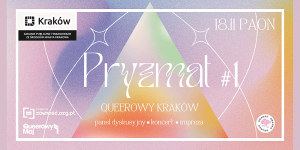 PRYZMAT #1 Queerowy Kraków - debata z Joanną Ostrowską