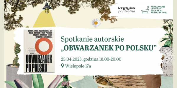 "Obwarzanek po polsku" – spotkanie autorskie w Krakowie