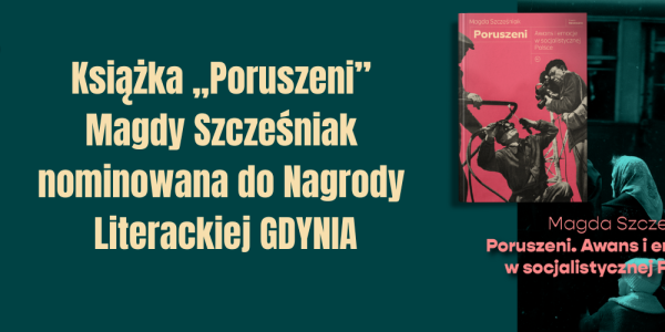 Książka Magdy Szcześniak w finałowej 20.