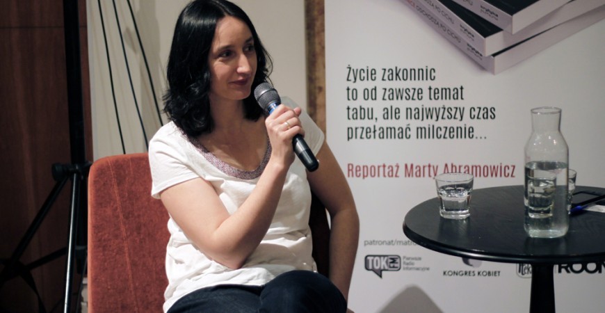 [Warszawa, 13.05.] Spotkanie z Martą Abramowicz
