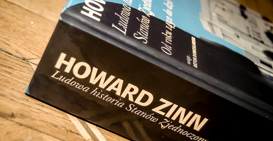 Zaproszenie [Warszawa, 19.10.] Spotkanie o książce Howarda Zinna