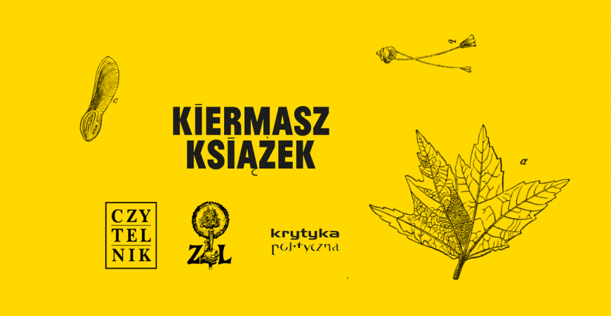 Zaproszenie/ Warszawa/ 7.10/ Kiermasz książek