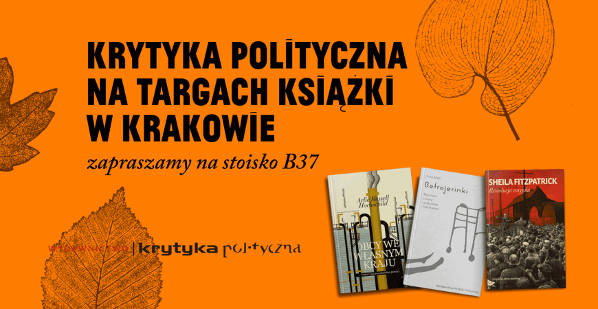 Krytyka Polityczna na Krakowskich Targach Książki
