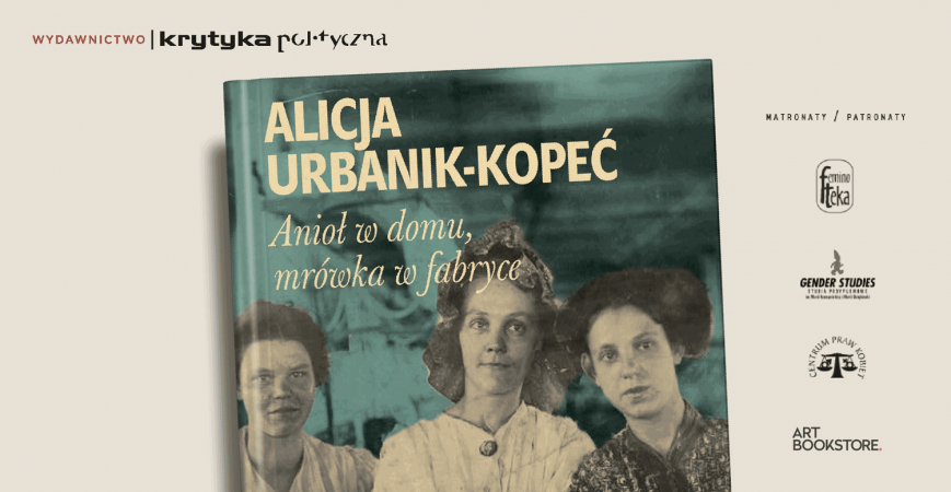 Zaproszenie [Kraków, 10.12] Spotkanie z Alicją Urbanik-Kopeć