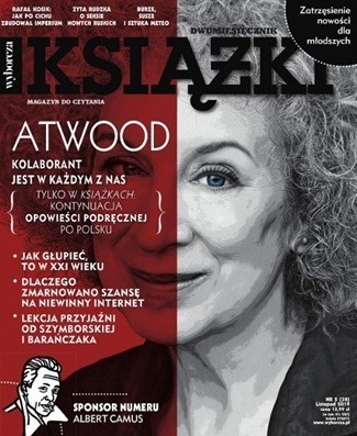 "Lista. Dziennik 2005" na półce z nowościami magazynu Książki