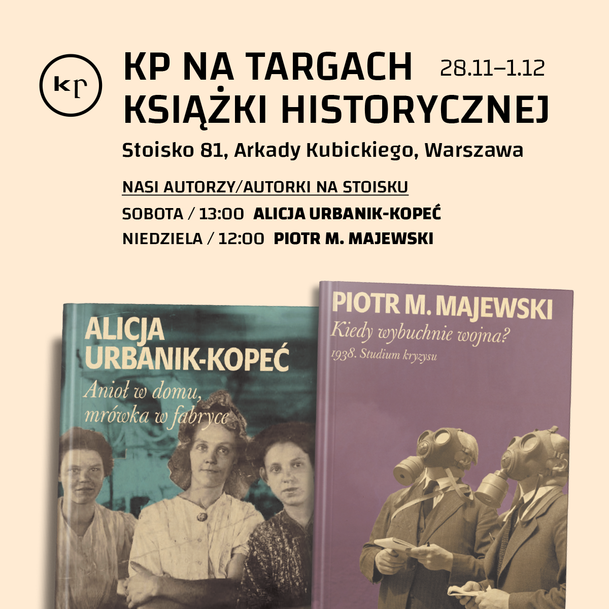 Jesteśmy na Targach Książki Historycznej 