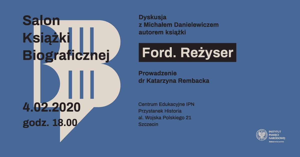 Spotkanie wokół książki "Ford. Reżyser" 