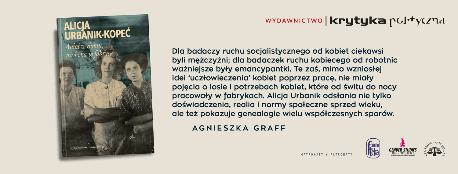 Książka Alicji Urbanik-Kopeć w recenzji "Kwartalnika Historii Nauki i Techniki"
