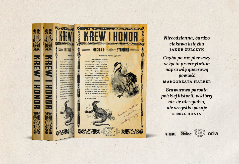 Bookhunter.pl recenzuje "Krew i honor"