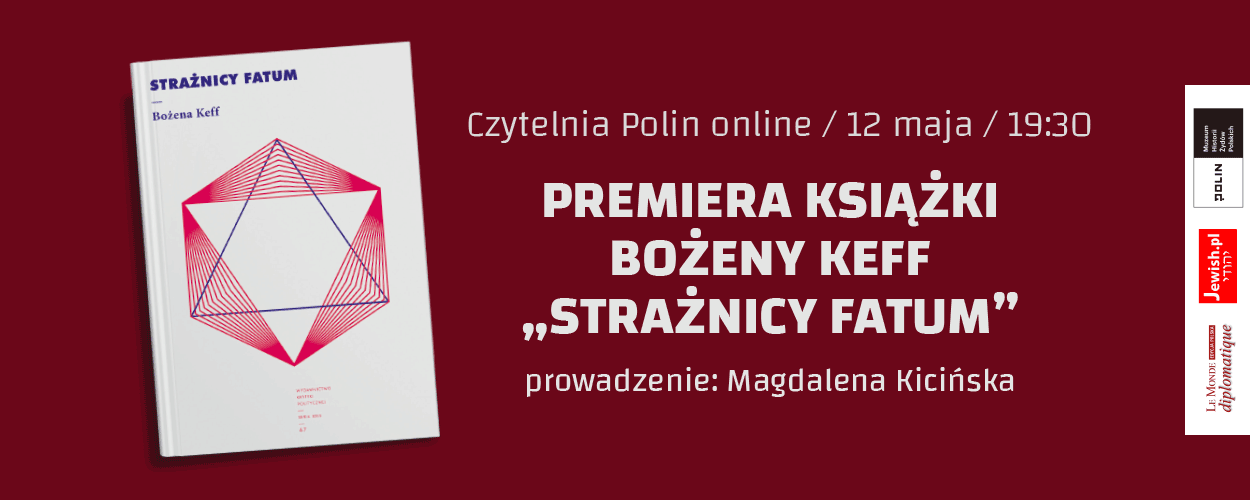 Czytelnia Polin: premiera książki "Strażnicy fatum"