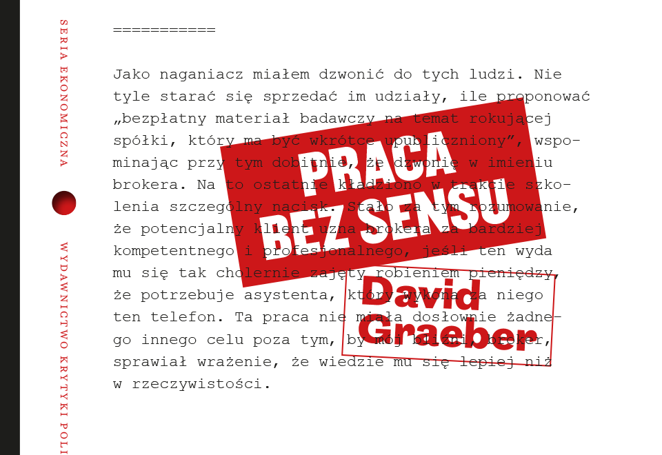 Od pandemii prac bez sensu do buntu klas opiekuńczych?