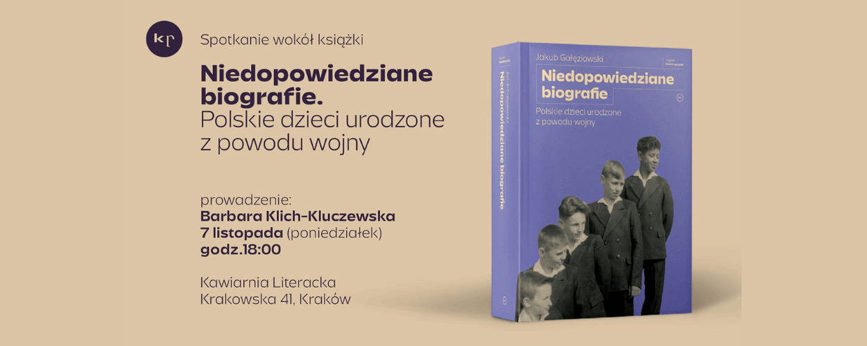 Krakowska premiera książki "Niedopowiedziane biografie"