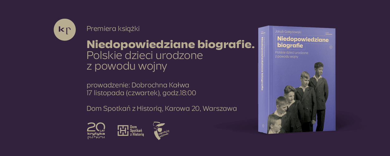 Spotkanie z książką: "Niedopowiedziane biografie"
