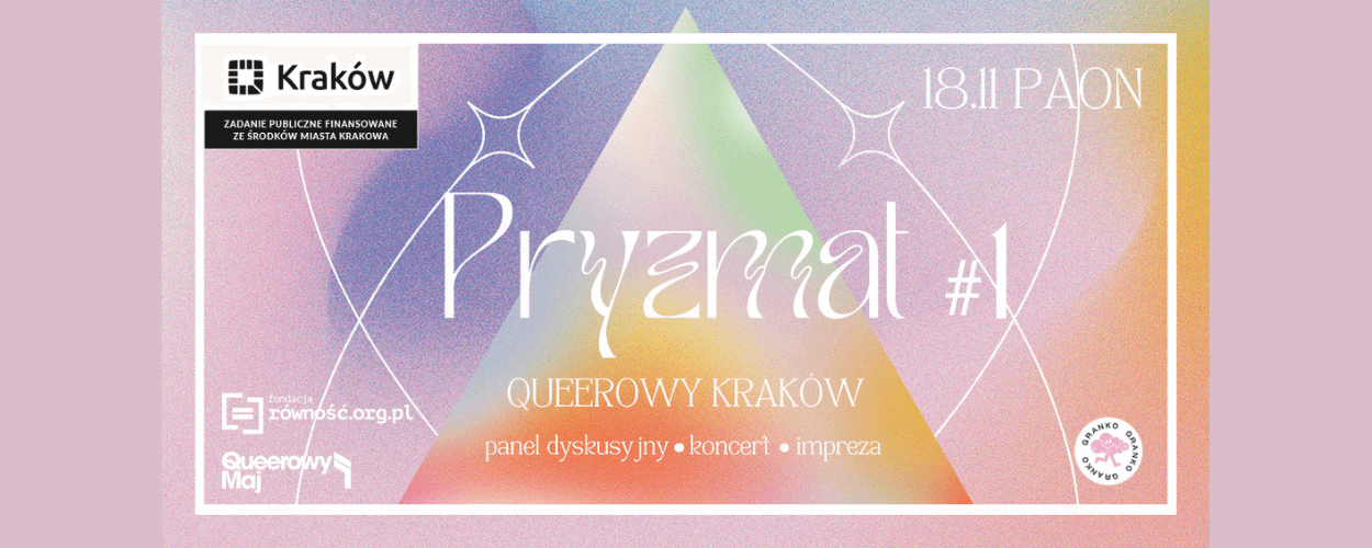 PRYZMAT #1 Queerowy Kraków - debata z Joanną Ostrowską