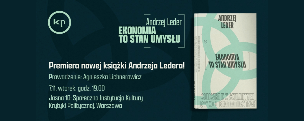 Warszawska premiera książki "Ekonomia to stan umysłu"