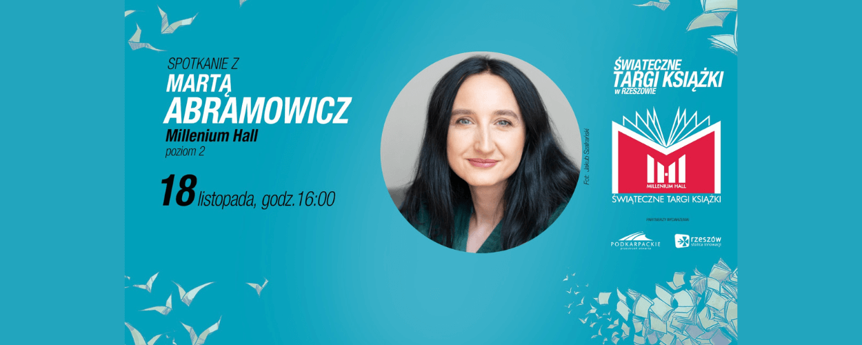 Świąteczne Targi Książki w Rzeszowie - Spotkanie z Martą Abramowicz
