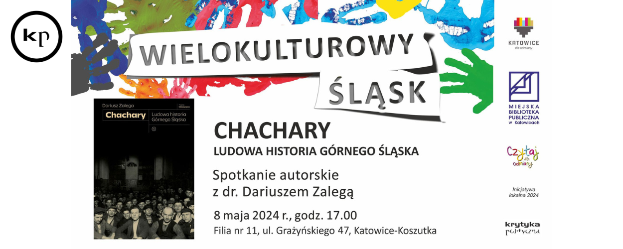 Dariusz Zalega w Katowicach. Spotkanie autorskie w bibliotece miejskie