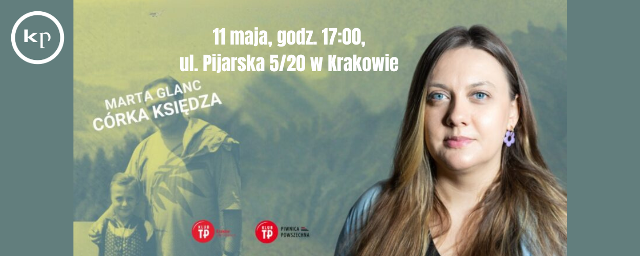 Spotkanie z Martą Glanc w Piwnicy Powszechnej