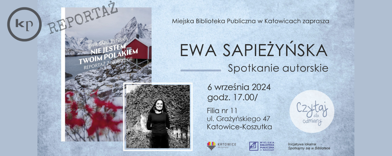 Spotkanie z Ewą Sapieżyńską