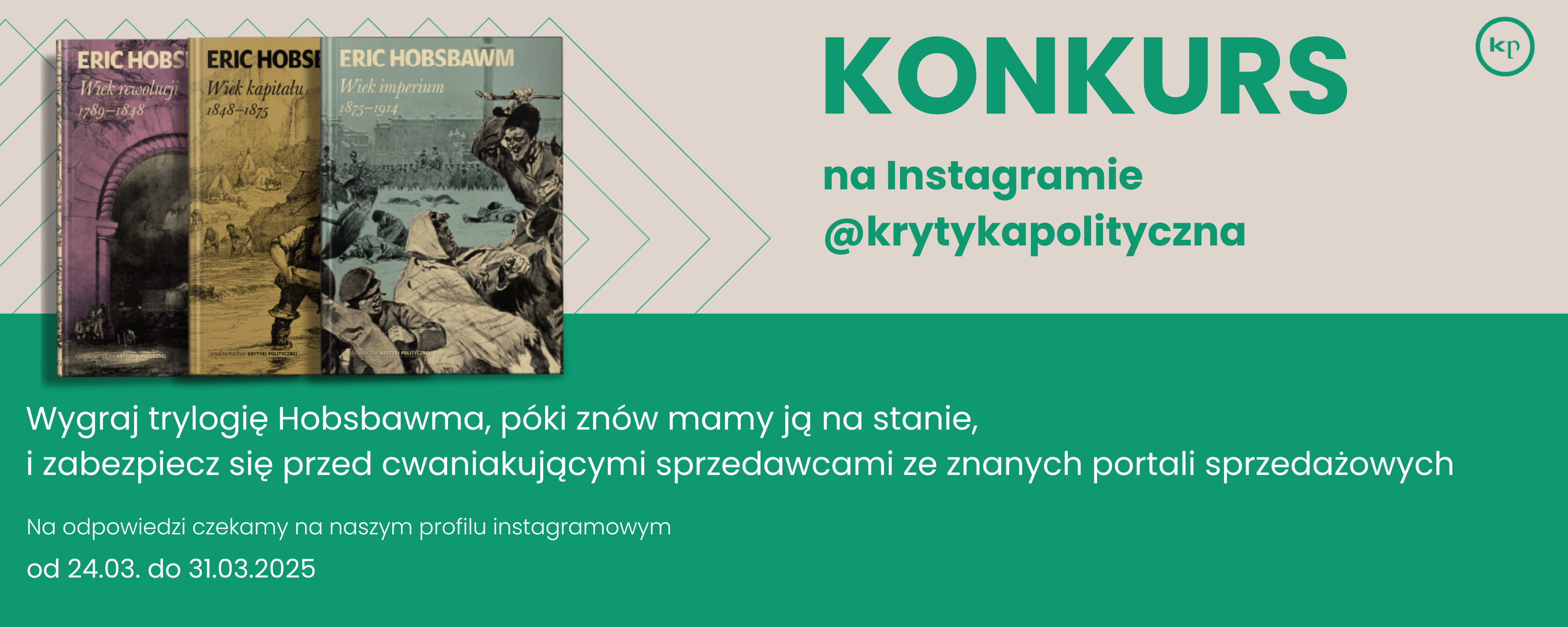 KONKURS “Wygraj trylogię Hobsbawma...