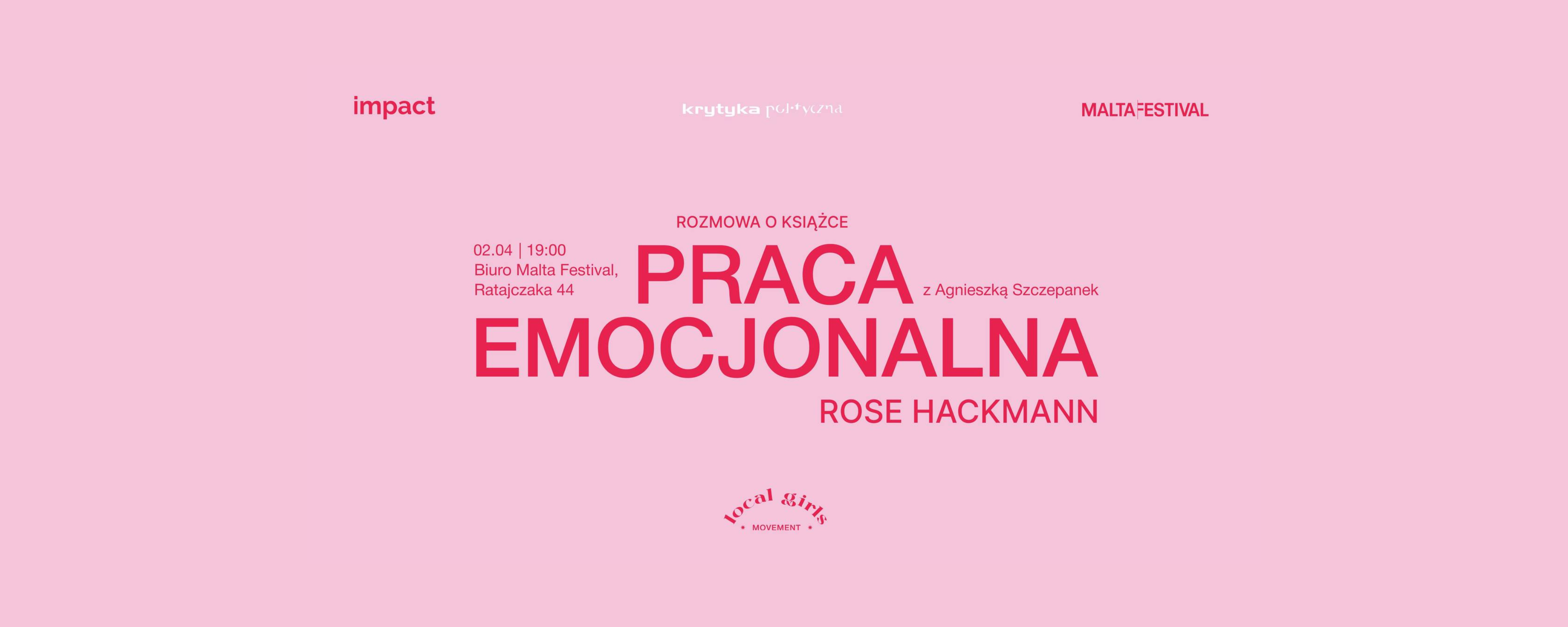 Praca emocjonalna - rozmowa o książce Rose Hackmann