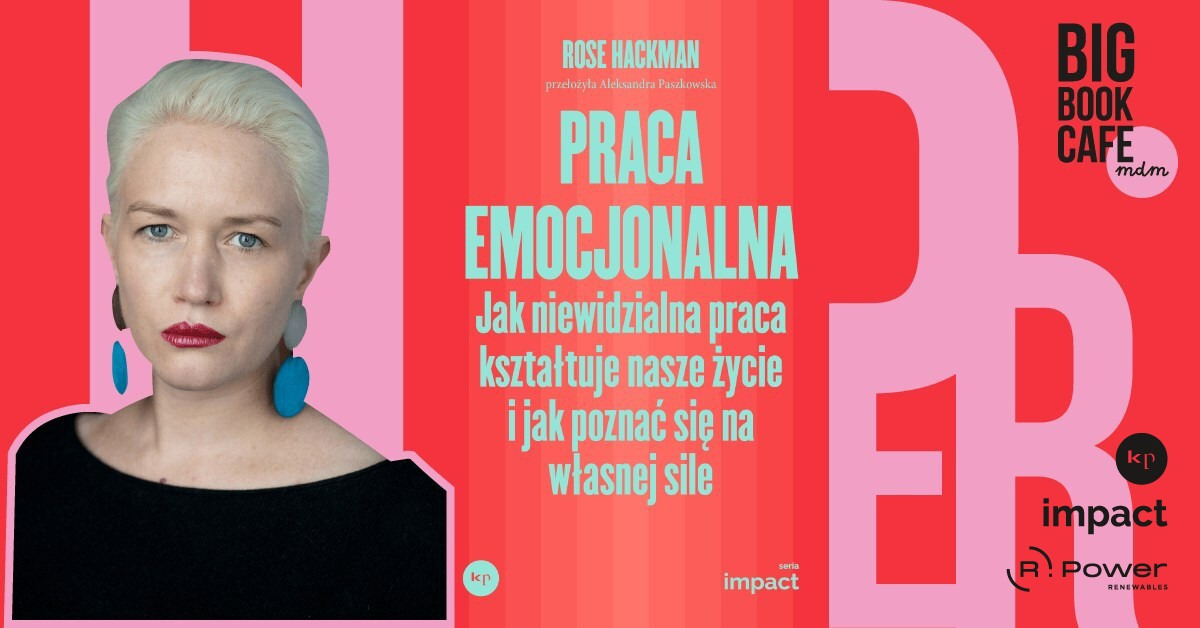 Rose Hackman w Big Book Cafe w Warszawie