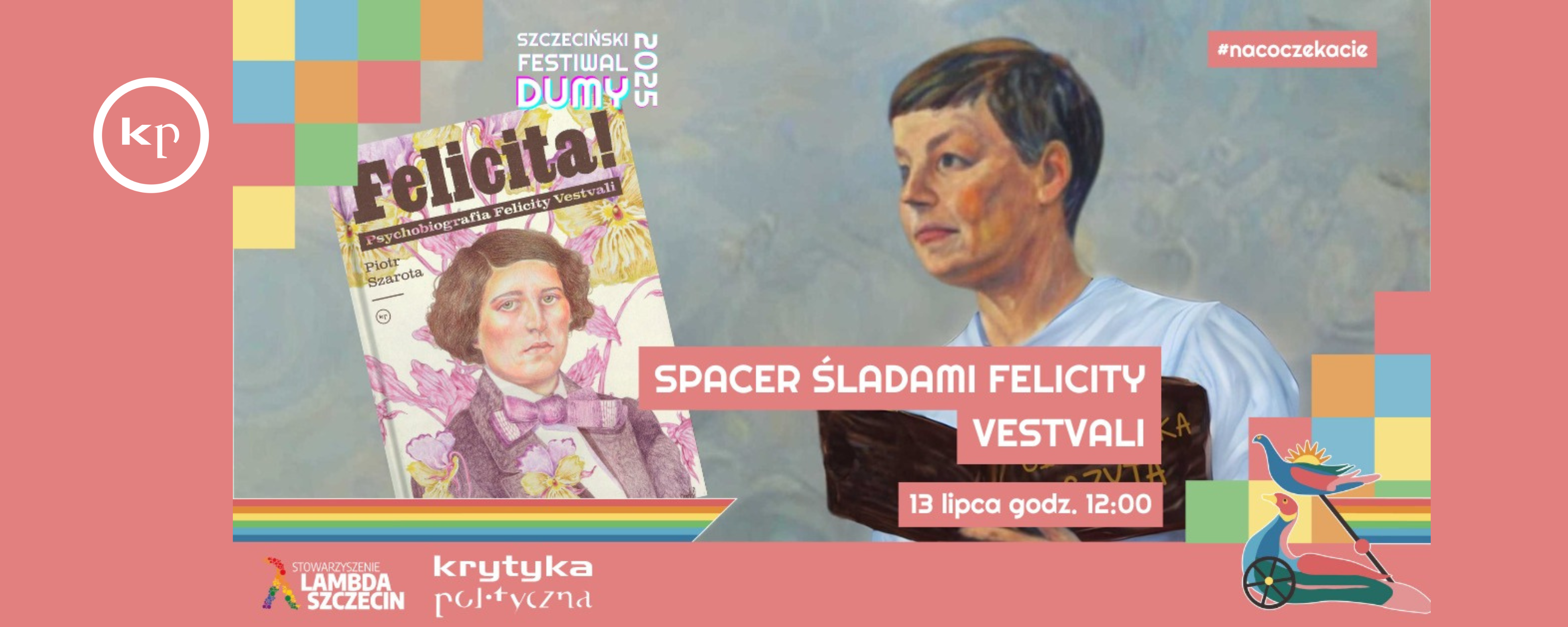 Spacer śladami Felicity Vestvali